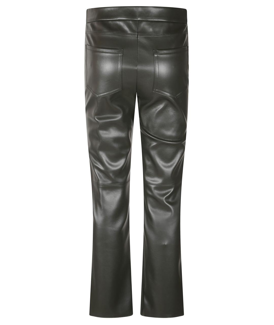 'S MAX MARA Зеленые прямые брюки, фото 3