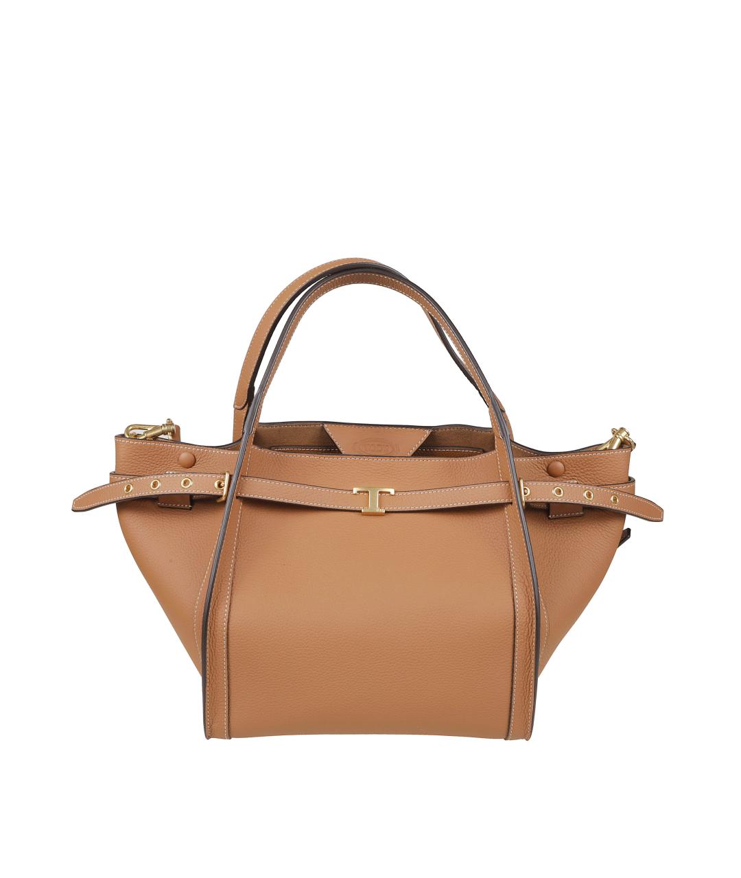 TOD'S Коричневая сумка через плечо, фото 1