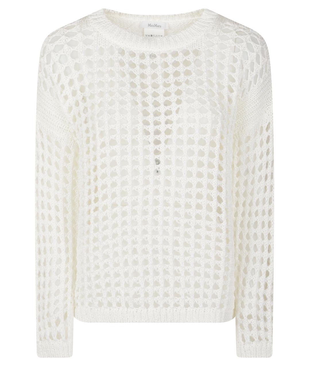 MAX MARA Белый джемпер / свитер, фото 1