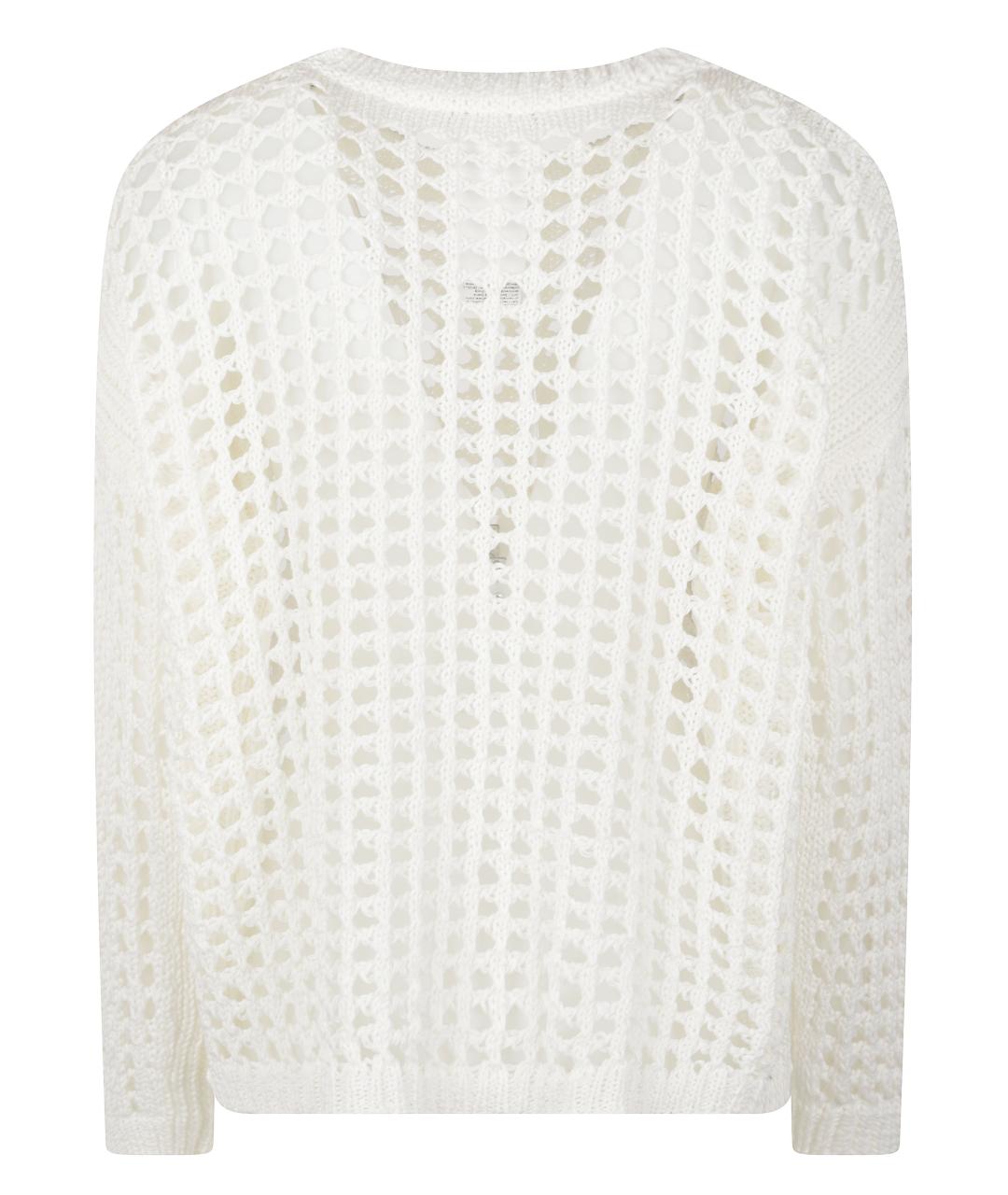 MAX MARA Белый джемпер / свитер, фото 3