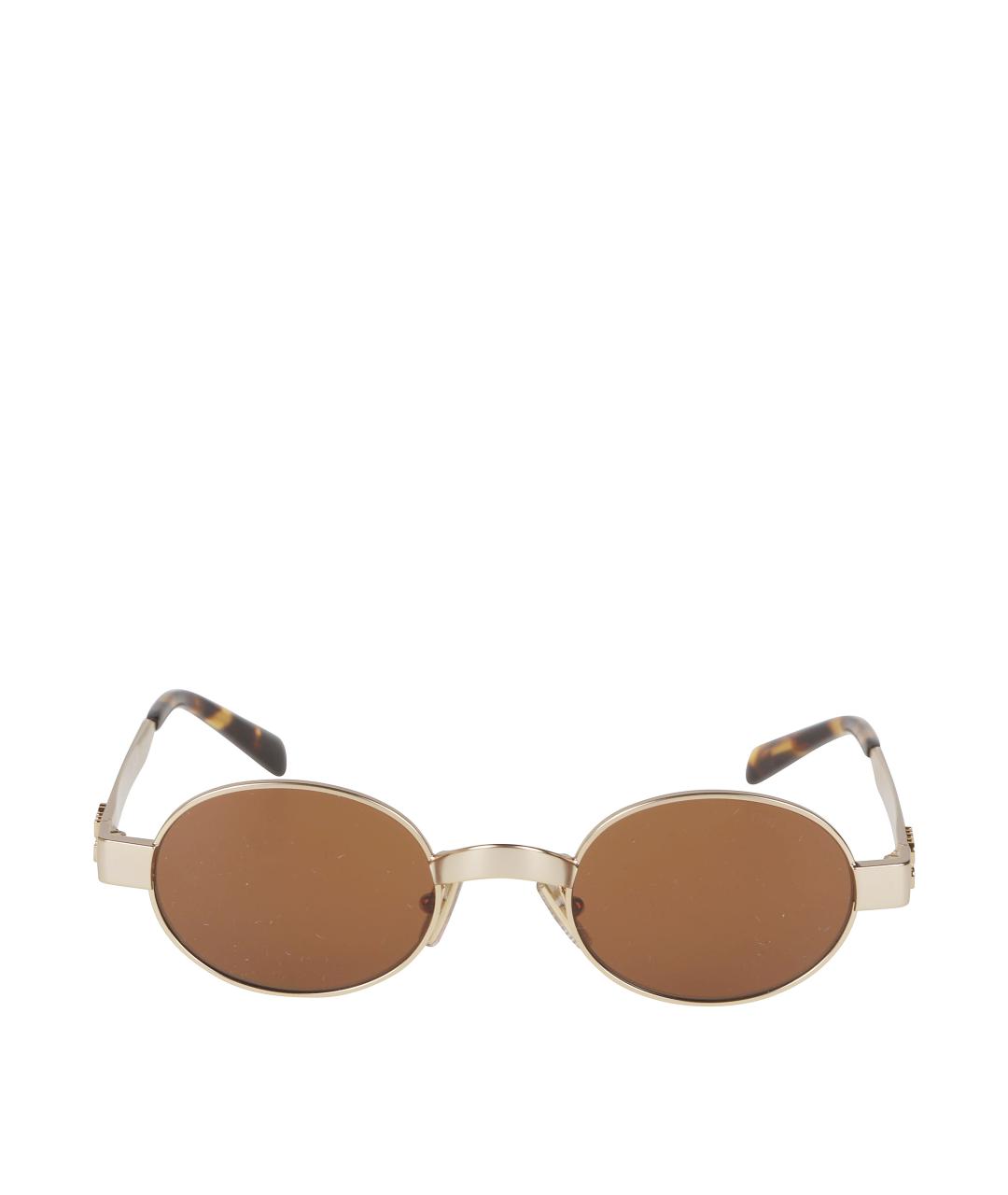 MIU MIU Мульти металлические солнцезащитные очки, фото 1