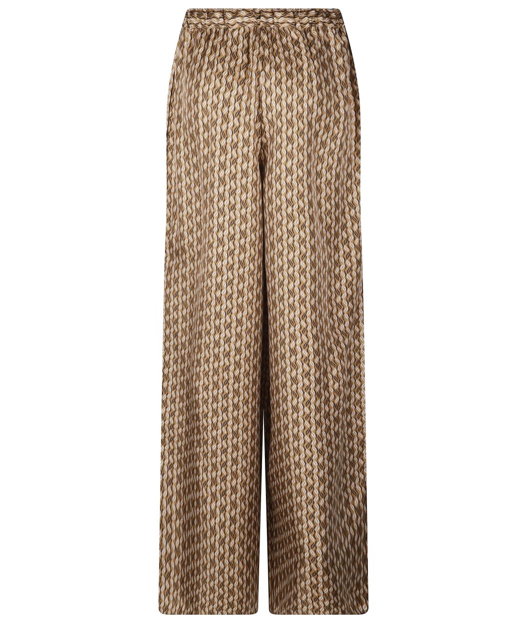 MAX MARA Бежевые прямые брюки, фото 3
