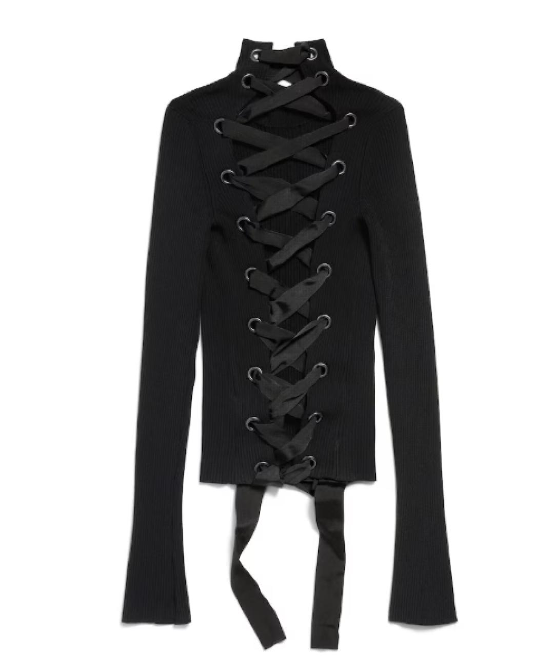 BALENCIAGA Черный джемпер / свитер, фото 3