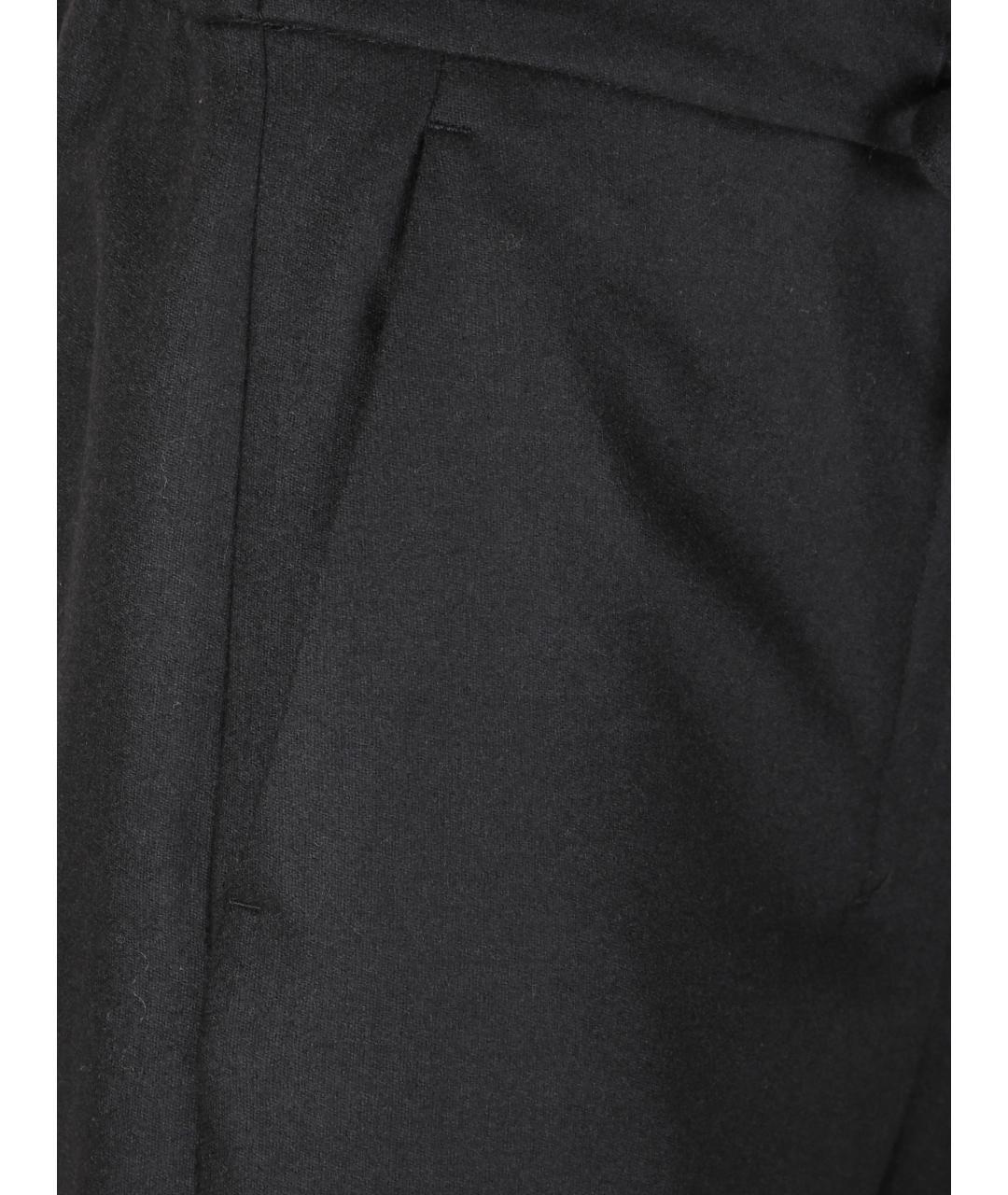 'S MAX MARA Черные прямые брюки, фото 2