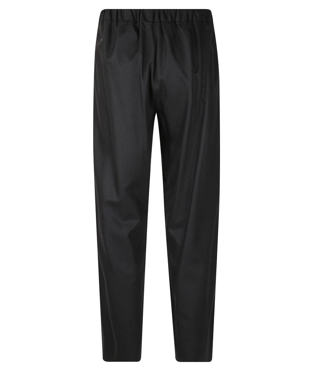 'S MAX MARA Черные прямые брюки, фото 3