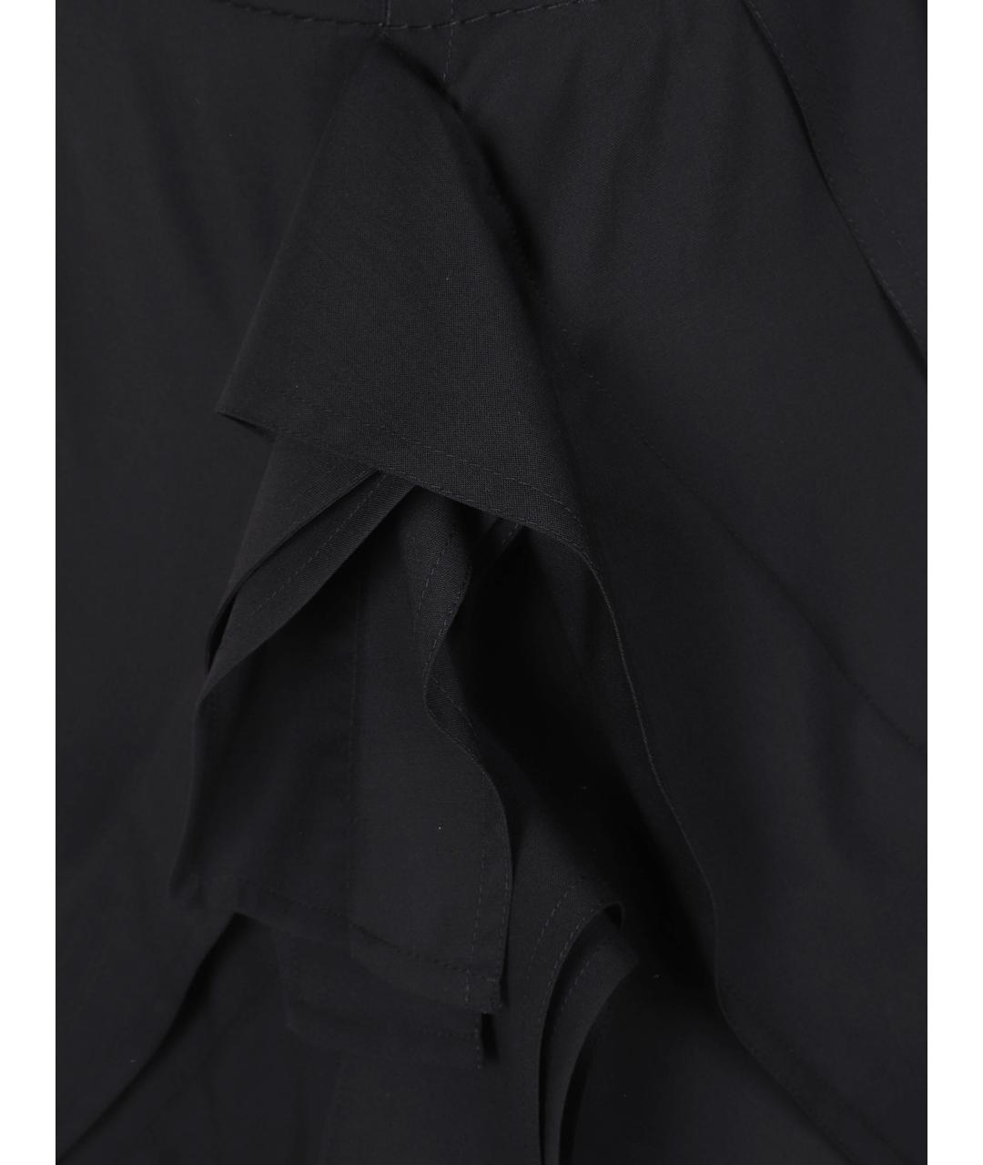 BOTTEGA VENETA Черная юбка миди, фото 2