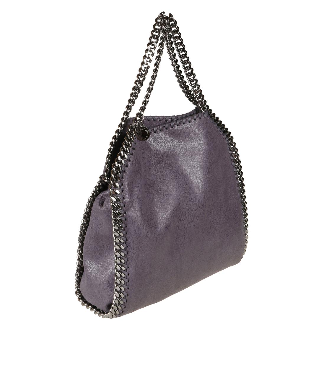 STELLA MCCARTNEY Серая сумка тоут из искусственной кожи, фото 3