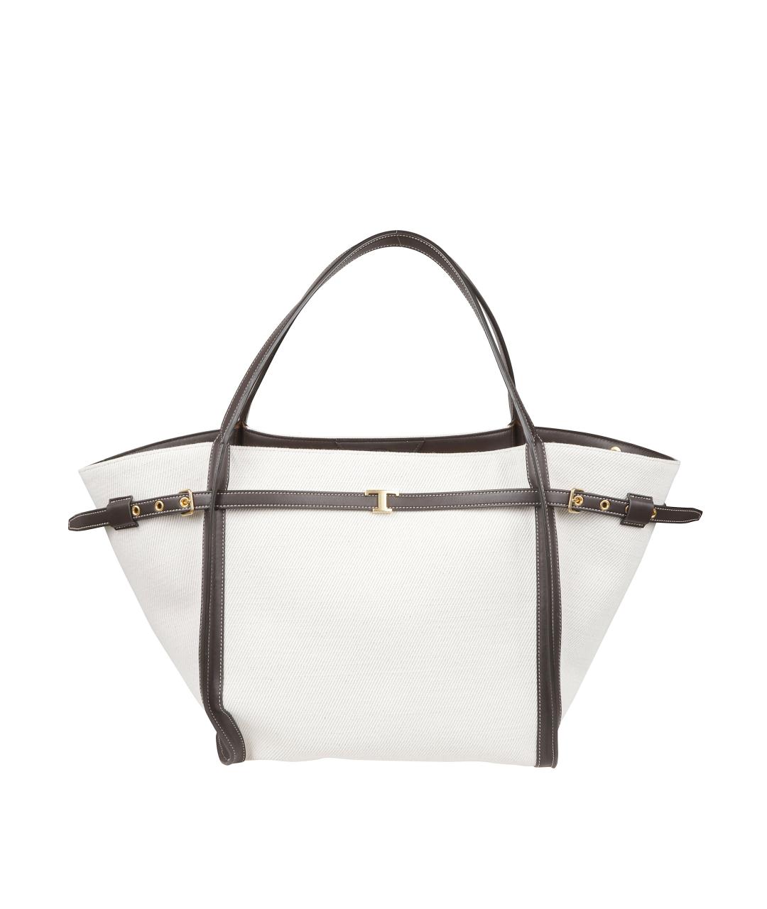 TOD'S Белая сумка тоут, фото 1