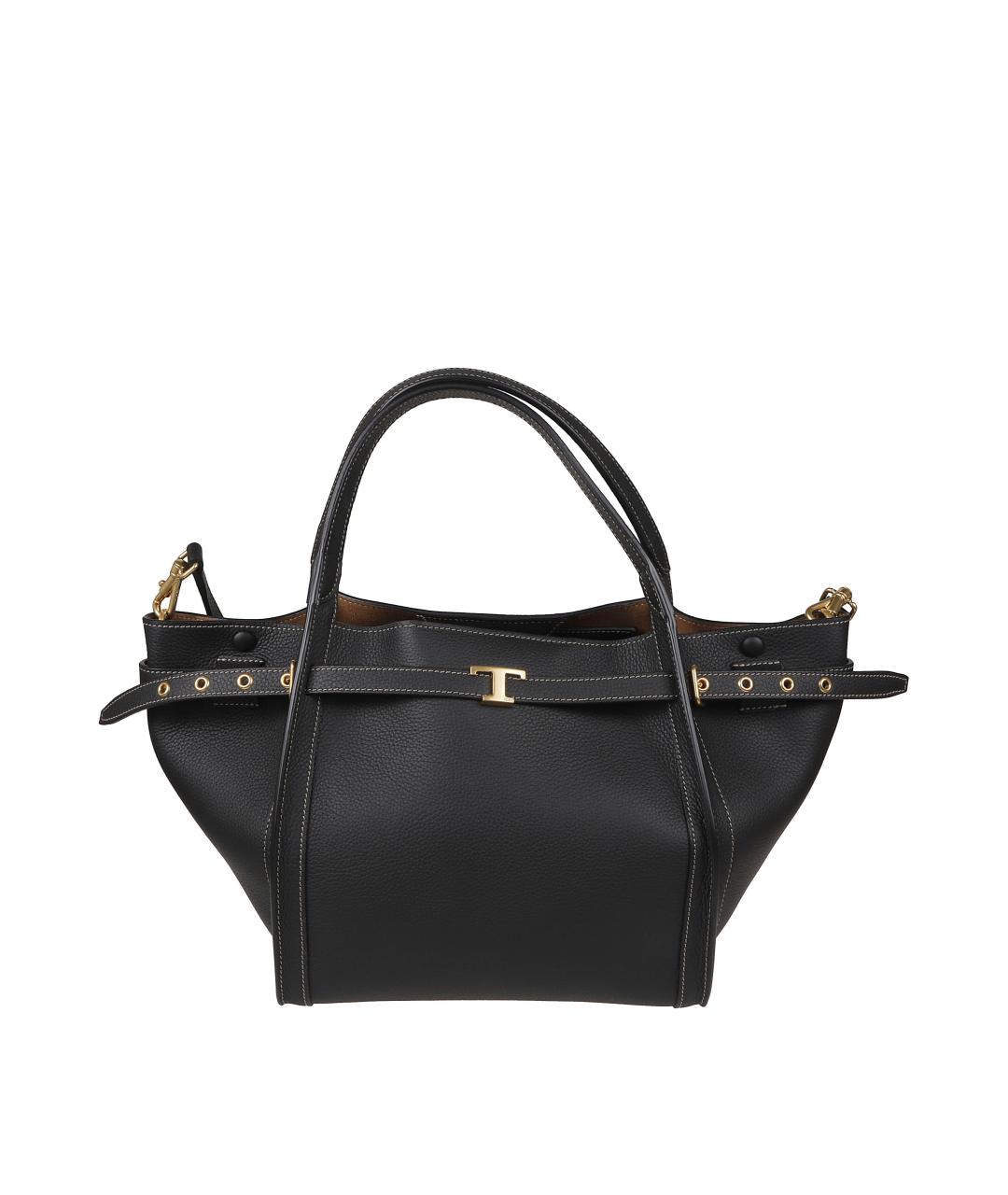 TOD'S Черная сумка тоут, фото 1