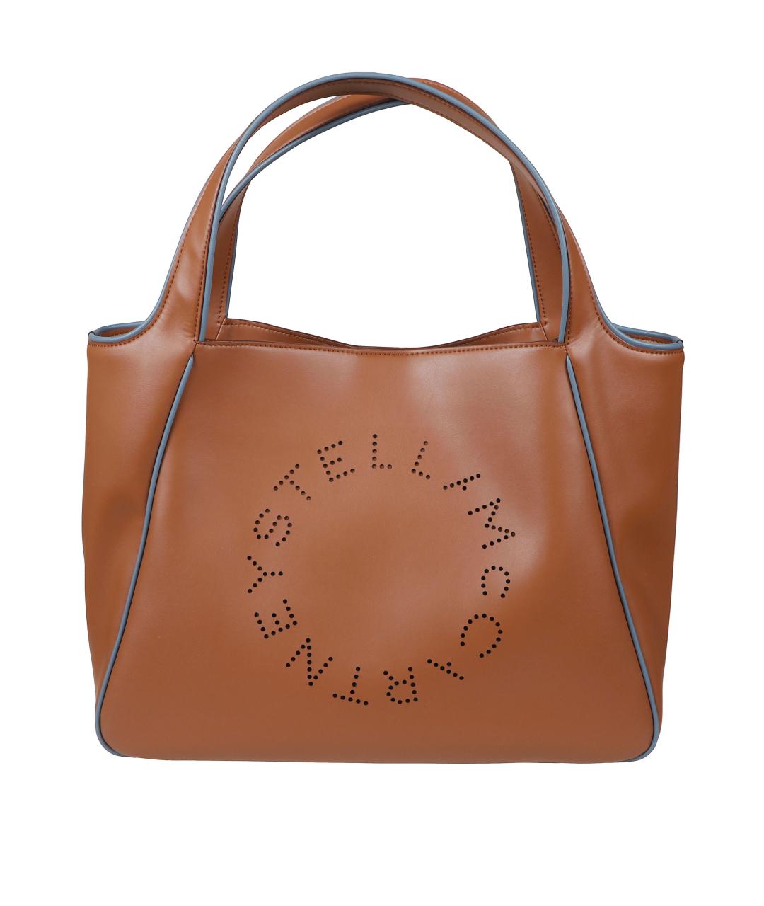 STELLA MCCARTNEY Коричневая сумка тоут, фото 1