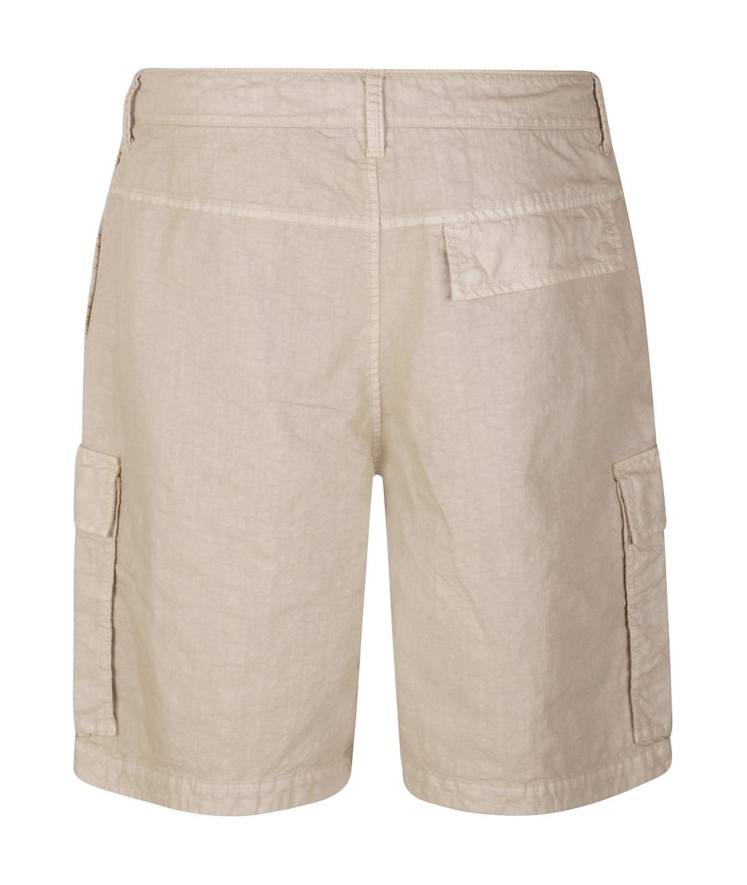 STONE ISLAND Бежевые шорты, фото 3