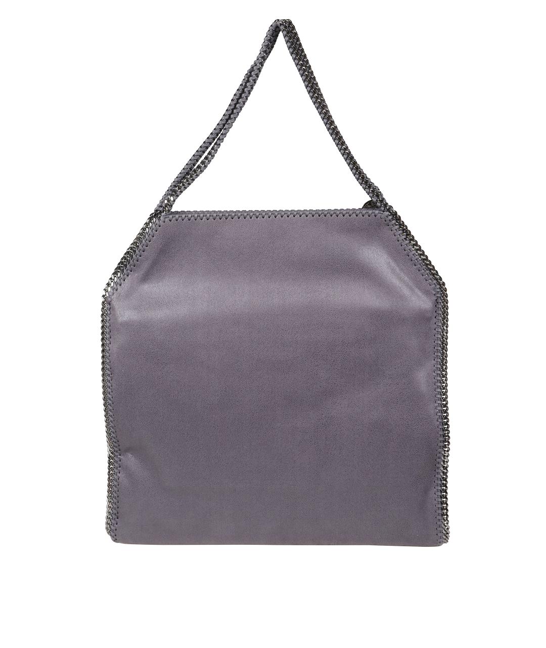STELLA MCCARTNEY Серая сумка тоут из искусственной кожи, фото 2