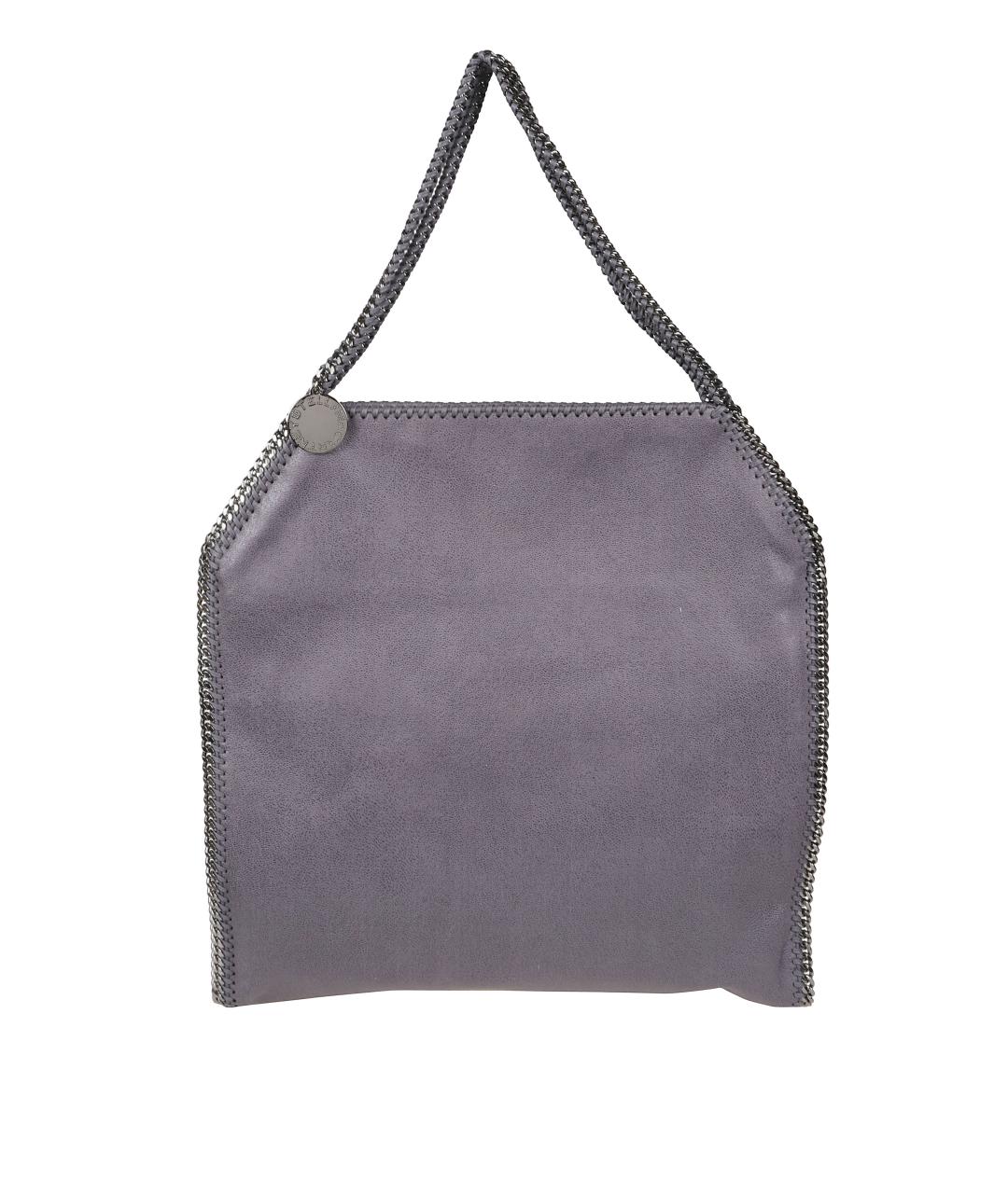 STELLA MCCARTNEY Серая сумка тоут из искусственной кожи, фото 1