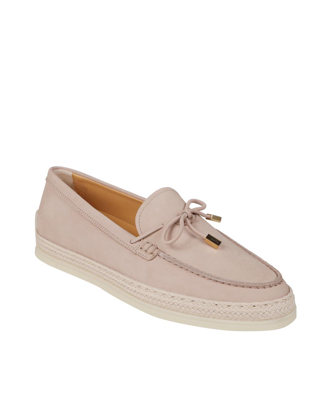 TOD'S Розовые мокасины, фото 2
