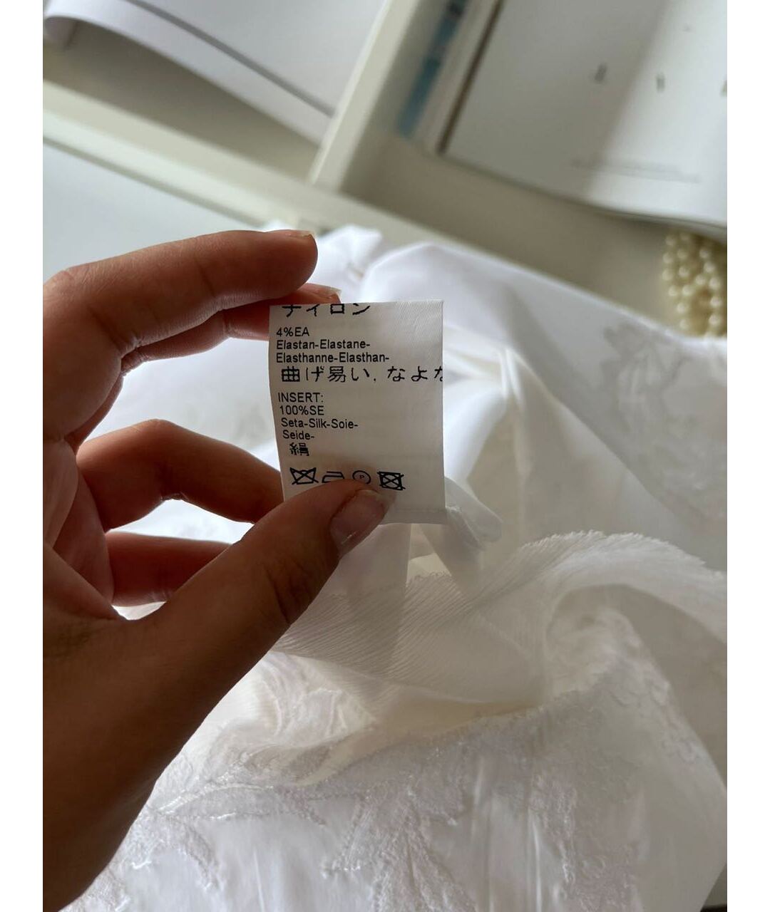 ERMANNO SCERVINO Белая рубашка, фото 5