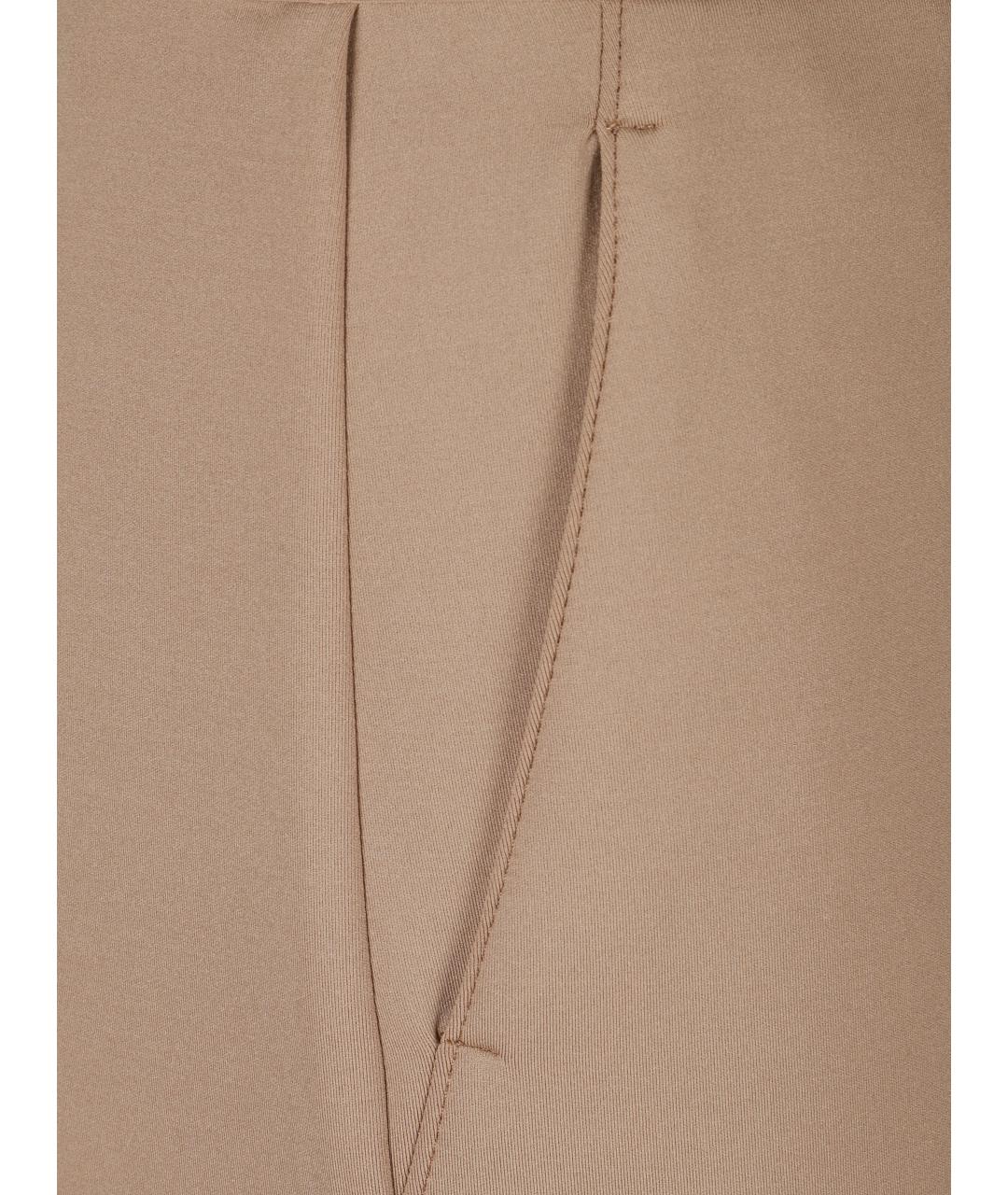 MAX MARA Коричневые прямые брюки, фото 2