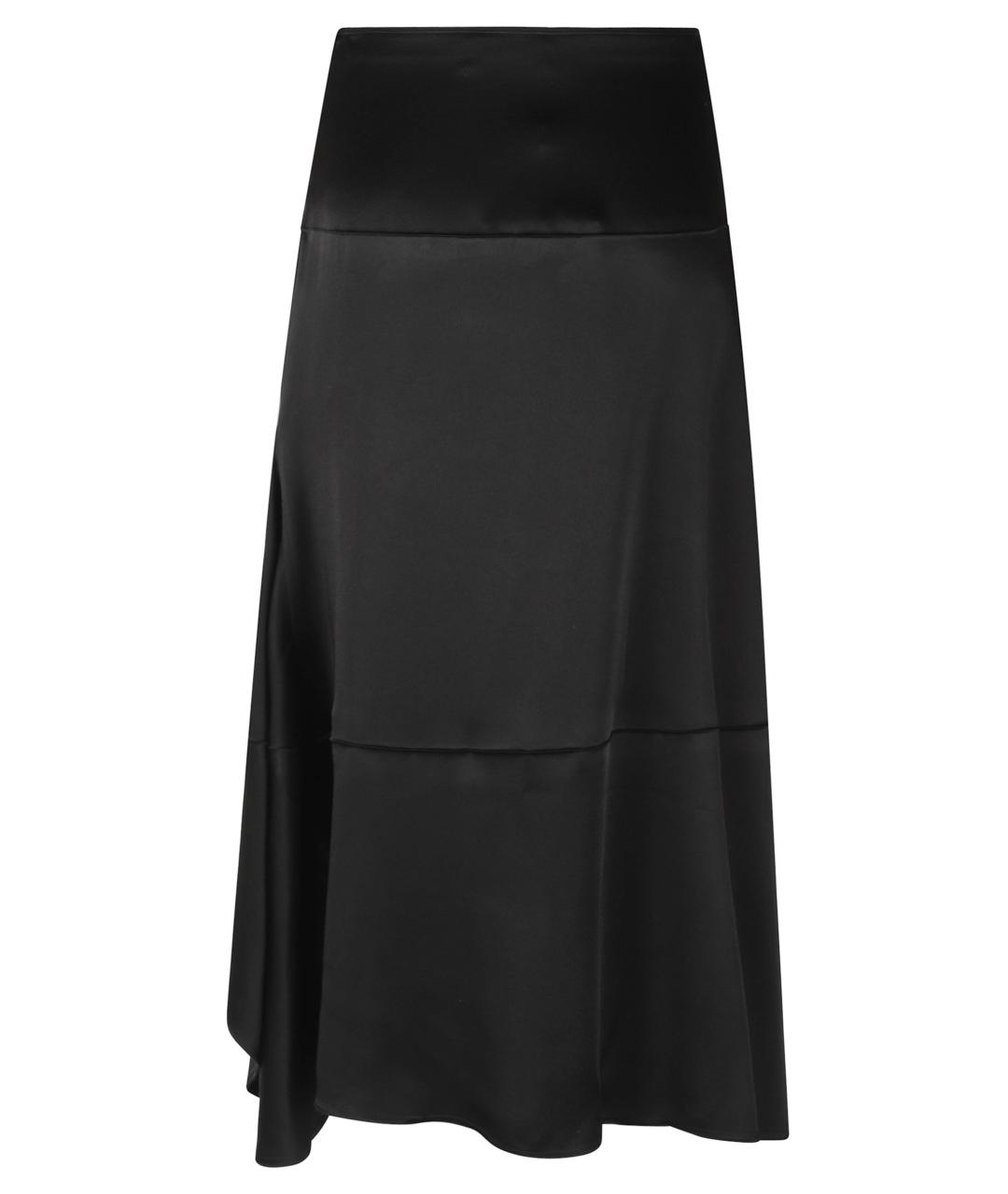VICTORIA BECKHAM Черная юбка миди, фото 3