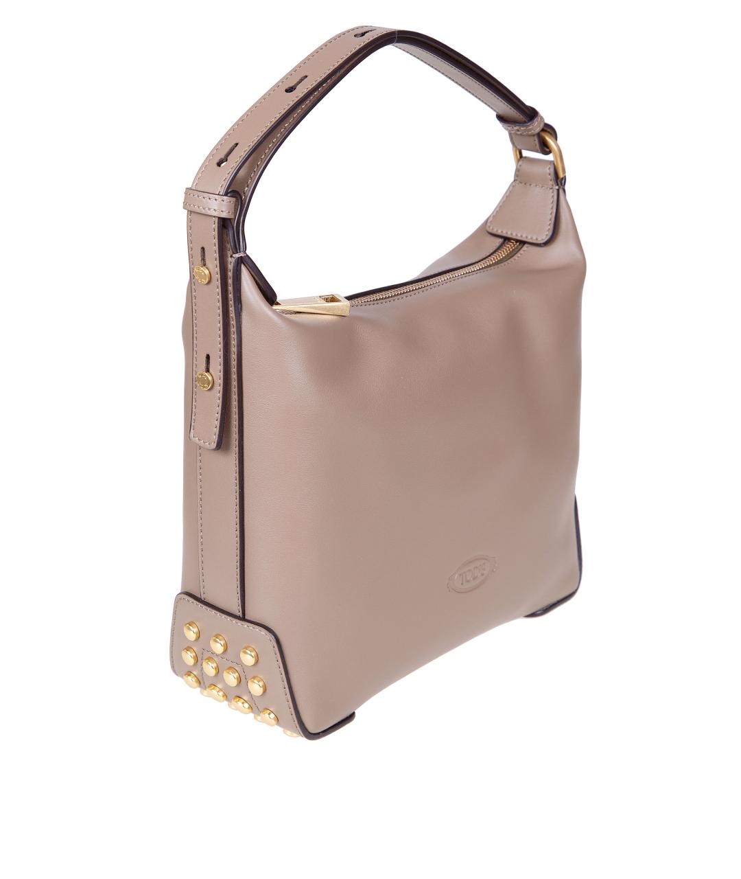 TOD'S Бежевая сумка тоут, фото 2