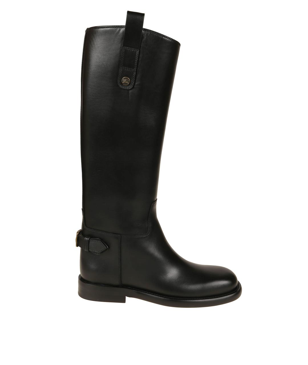 BURBERRY Черные сапоги, фото 1