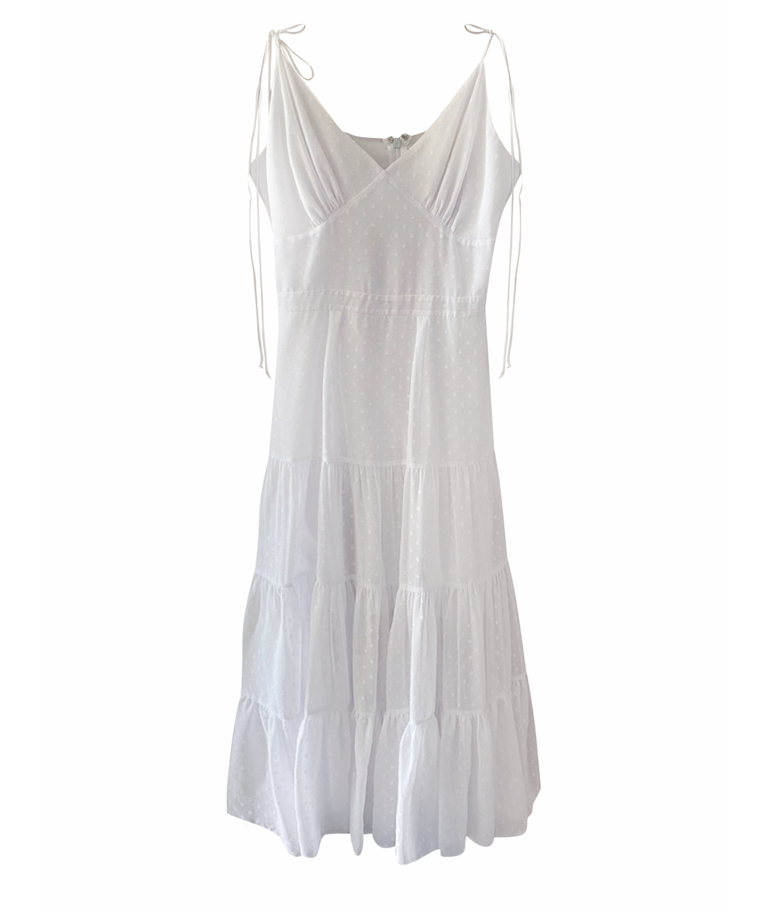 YANA DRESS Белое вискозное платье, фото 1