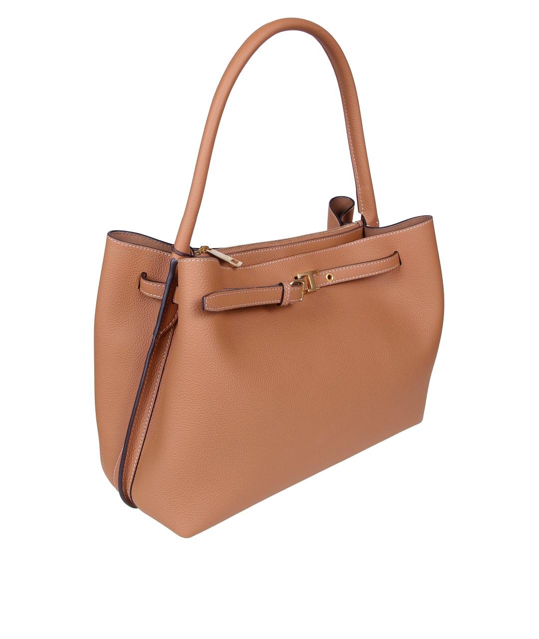 TOD'S Коричневая сумка тоут, фото 2