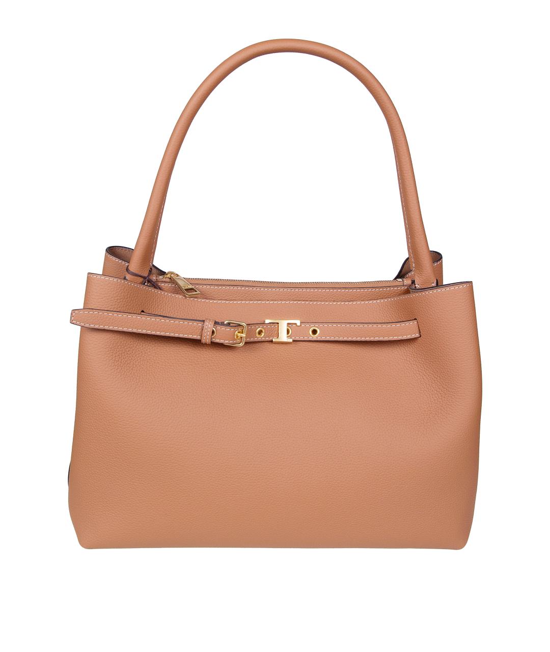 TOD'S Коричневая сумка тоут, фото 1