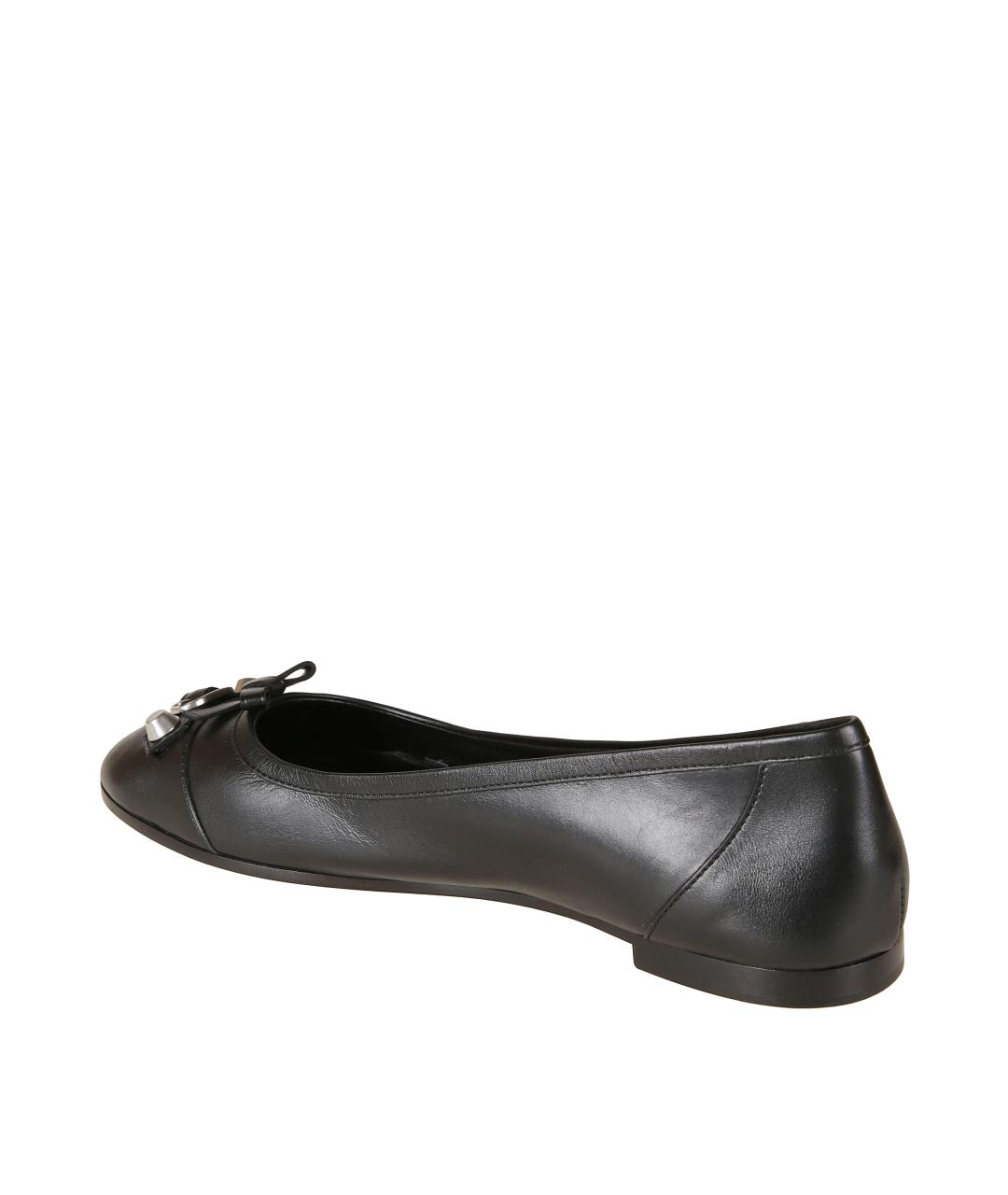 BALENCIAGA Черные балетки, фото 3