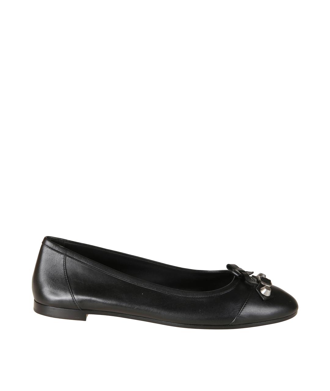 BALENCIAGA Черные балетки, фото 1