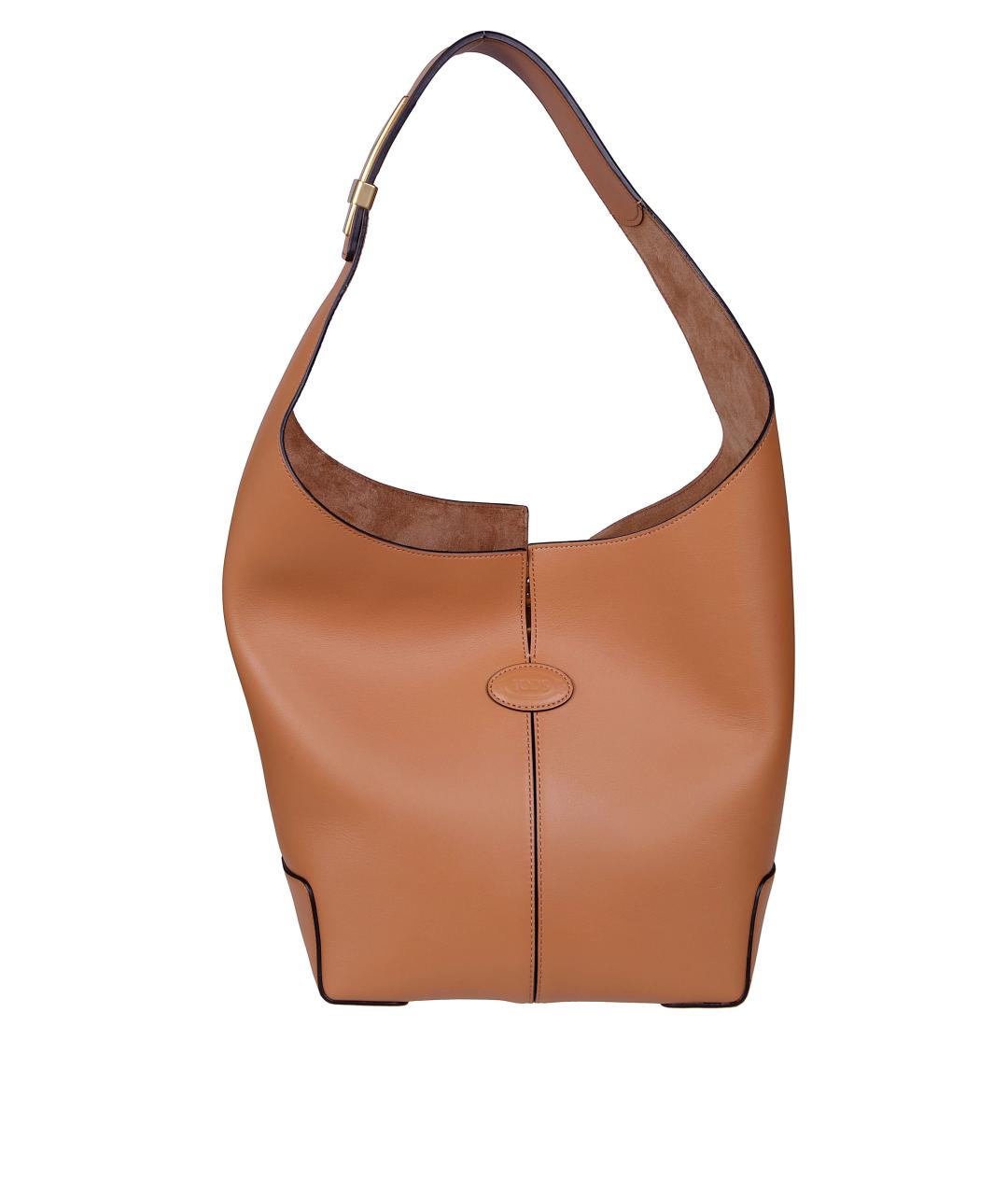 TOD'S Коричневая сумка тоут, фото 1