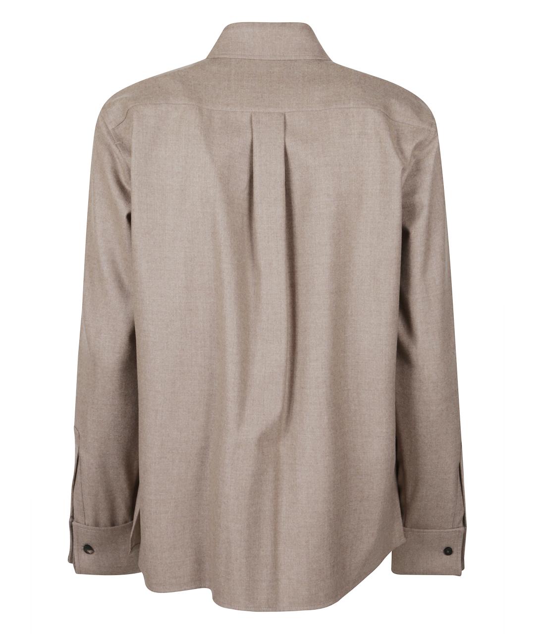 MAX MARA Хаки рубашка, фото 3