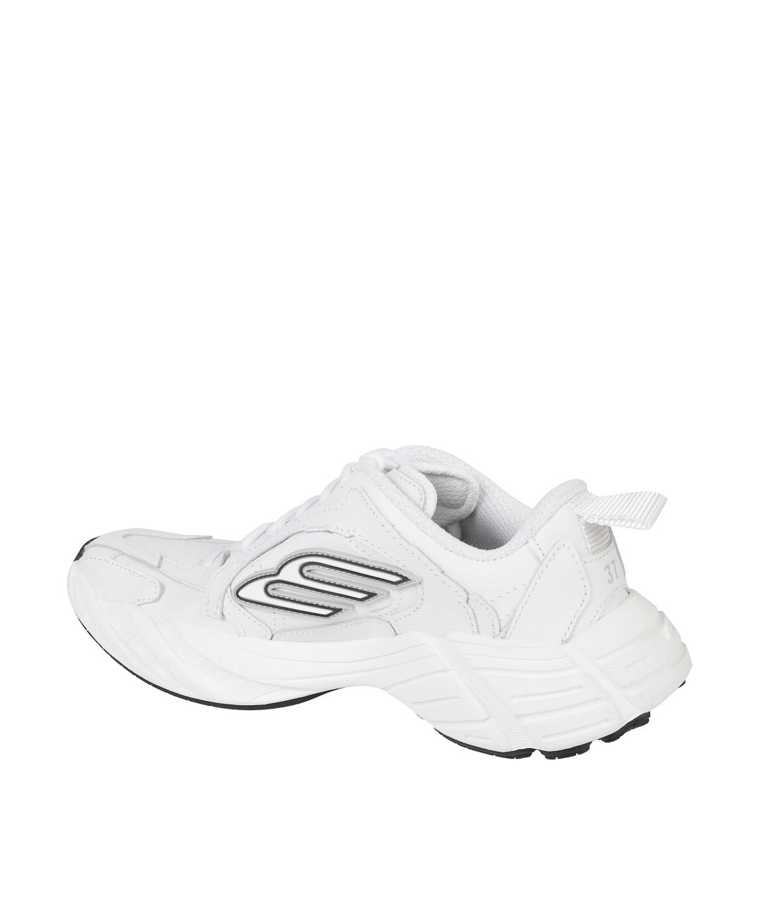 BALENCIAGA Белые кроссовки, фото 3