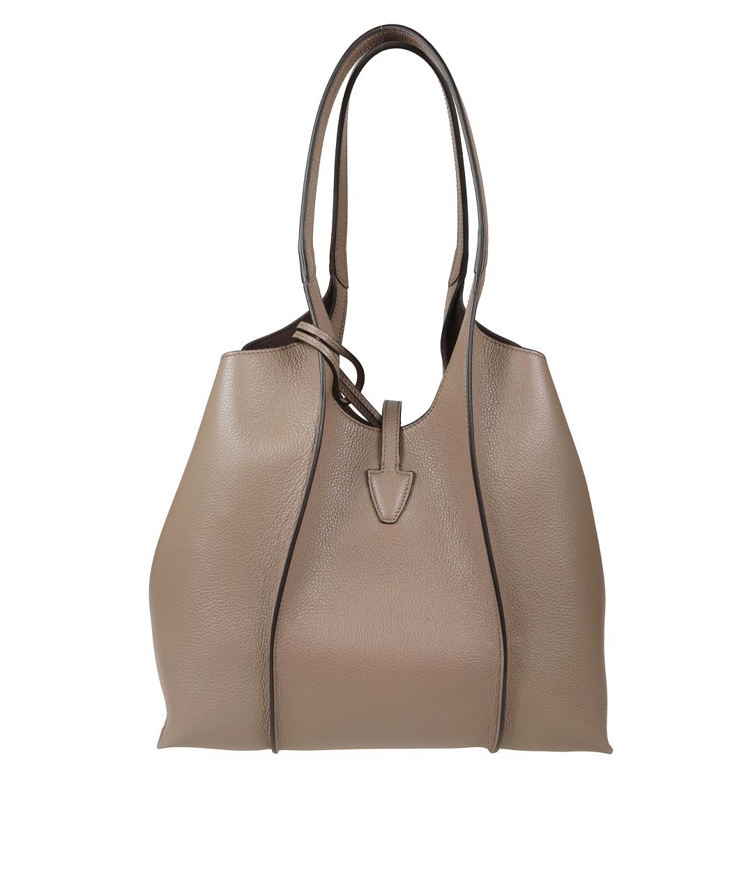 TOD'S Бежевая сумка тоут, фото 2