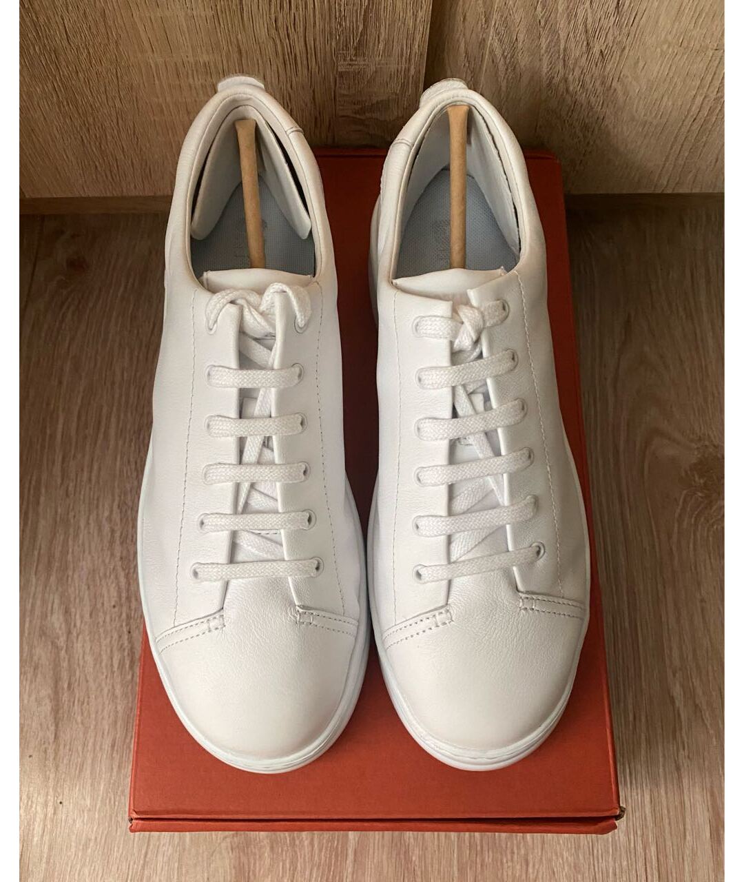 CAMPER Белые кожаные кроссовки, фото 5