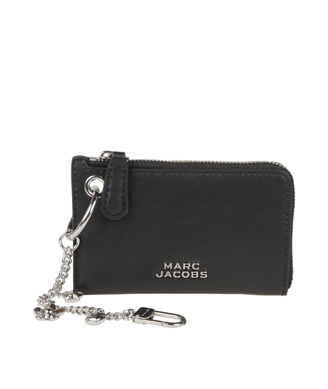 MARC JACOBS Черный кожаный кардхолдер, фото 1