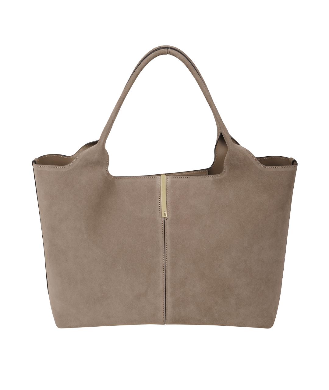 TOD'S Бежевая сумка тоут, фото 1