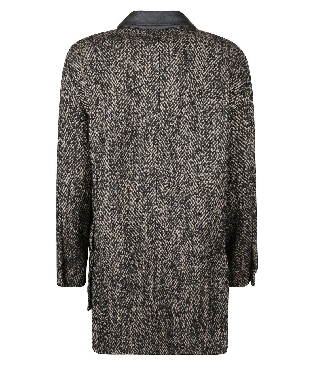 MAX MARA Мульти шерстяное пальто, фото 3