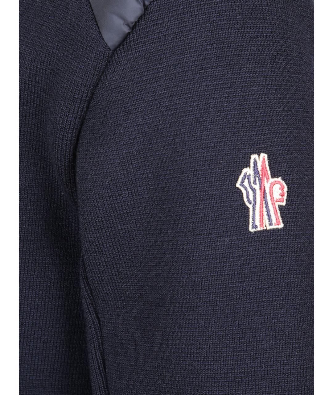 MONCLER GRENOBLE Синий джемпер / свитер, фото 2