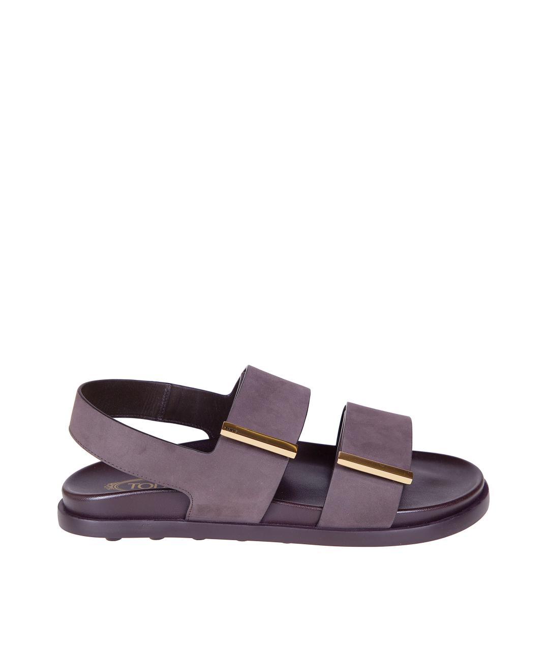 TOD'S Коричневые сандалии, фото 1