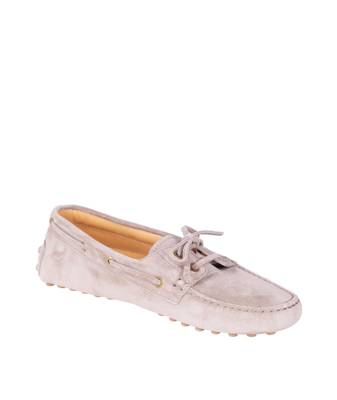 TOD'S Розовые мокасины, фото 2