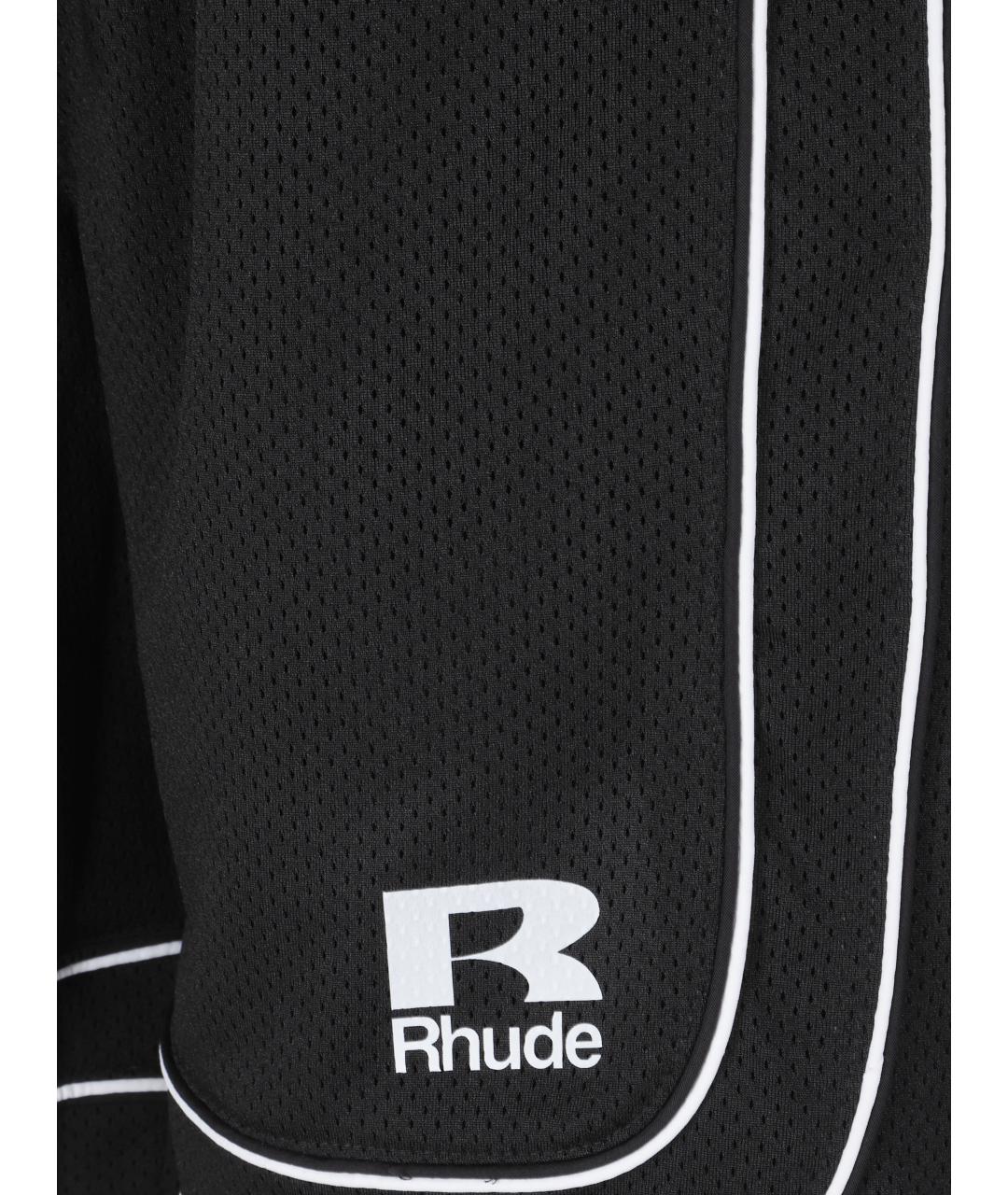 RHUDE Черные шорты, фото 2