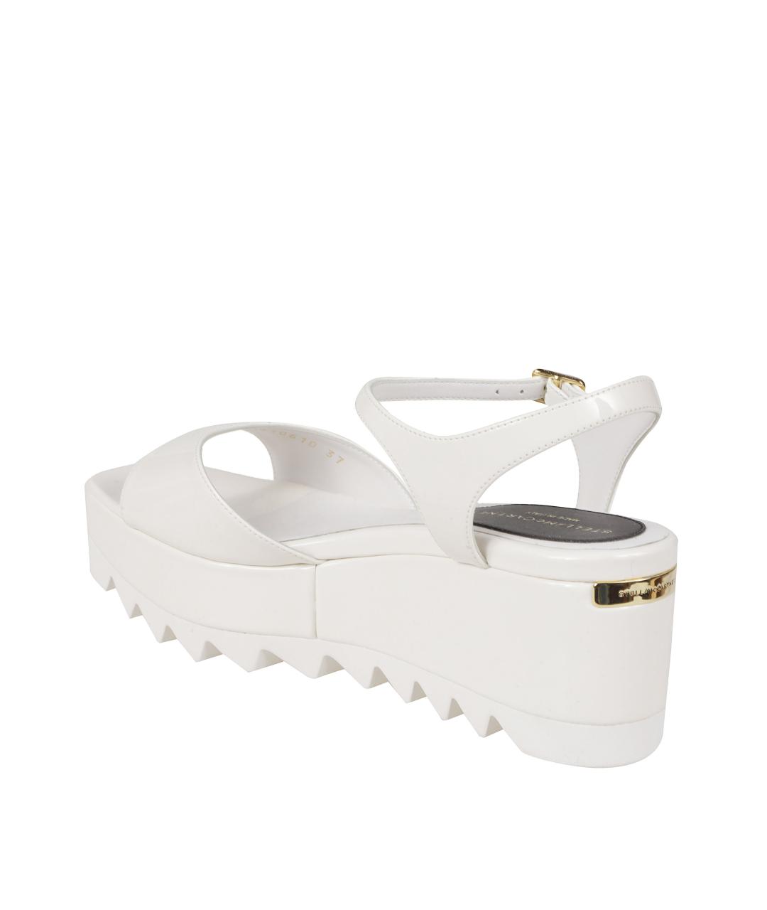 STELLA MCCARTNEY Белые сандалии, фото 3