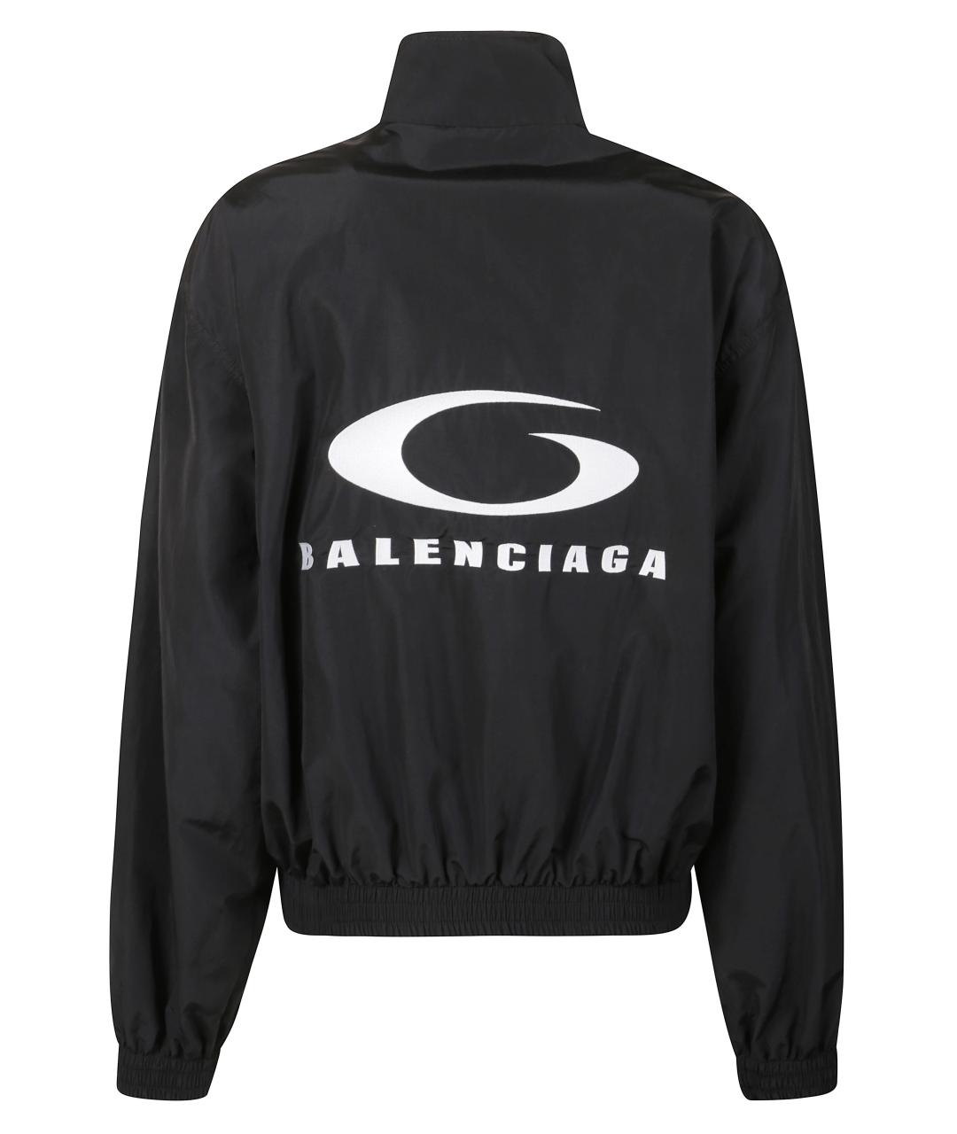 BALENCIAGA Черная хлопковая куртка, фото 3
