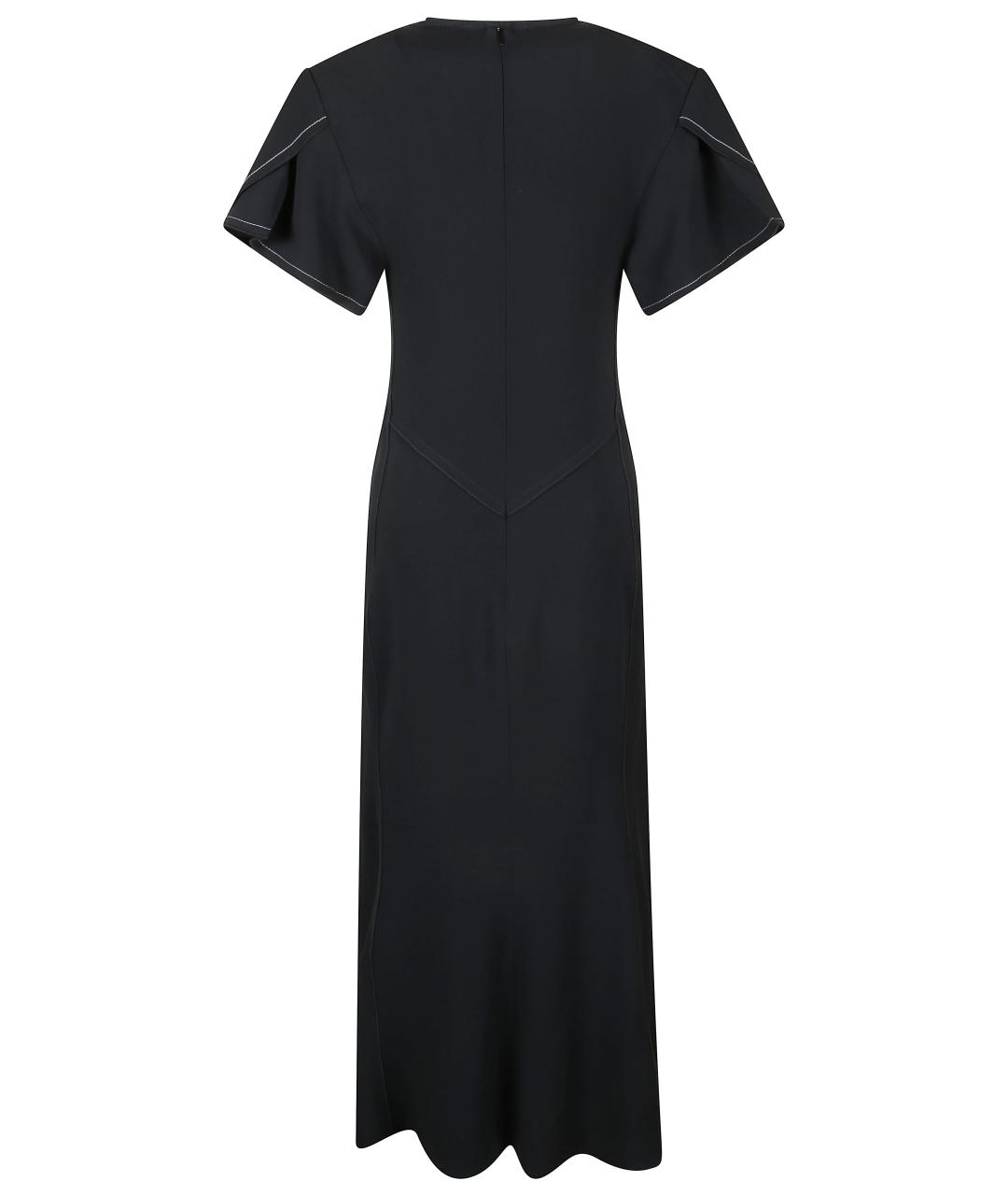 VICTORIA BECKHAM Черное платье, фото 3
