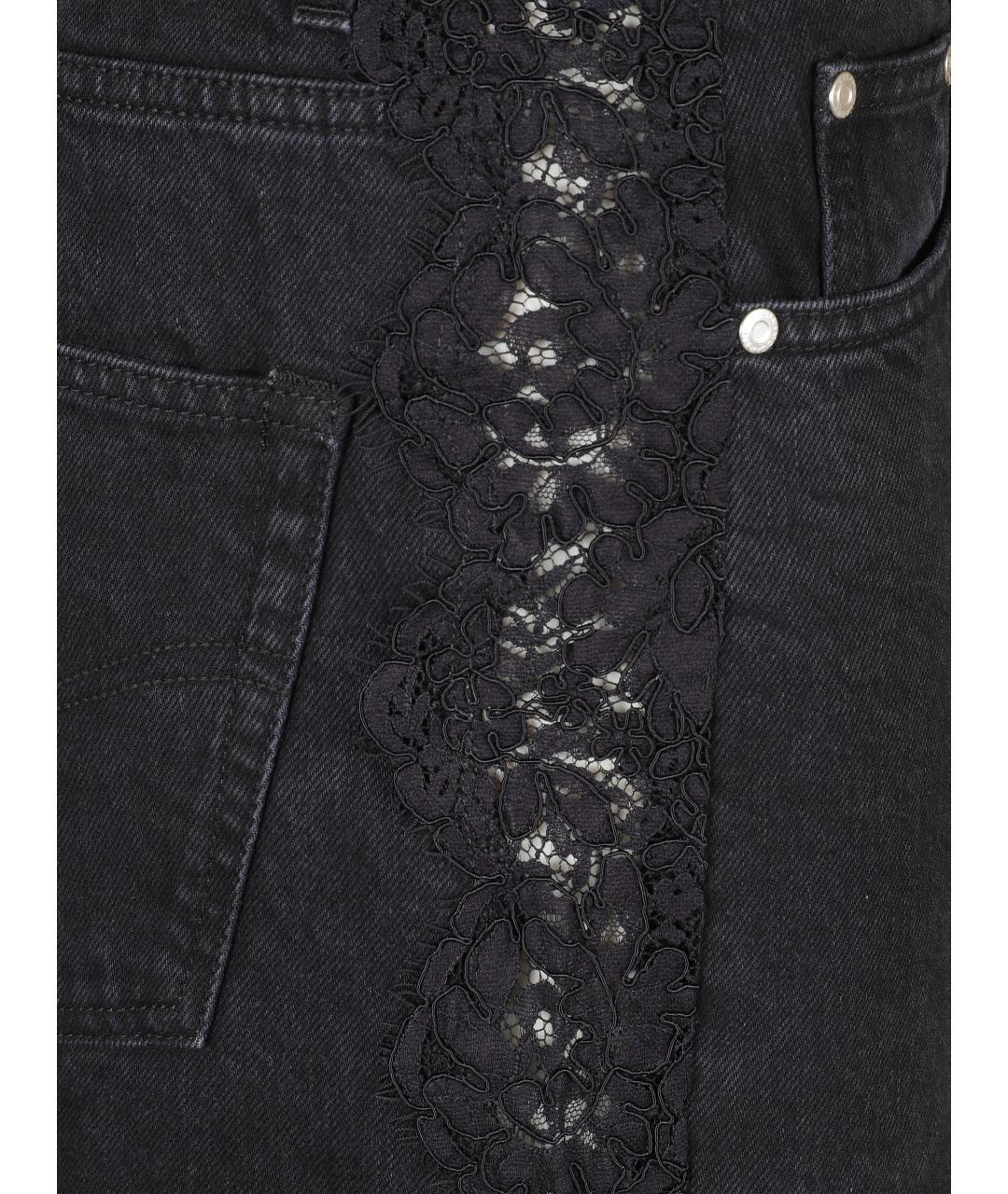 STELLA MCCARTNEY Черные прямые джинсы, фото 2