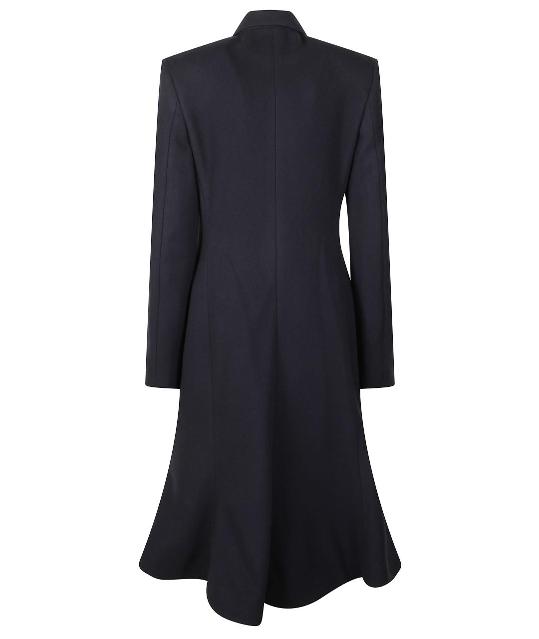 BALENCIAGA Синее пальто, фото 3