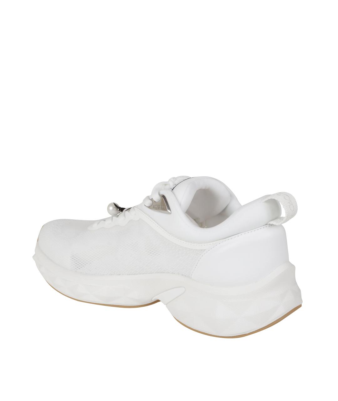 JIMMY CHOO Белые кроссовки, фото 3