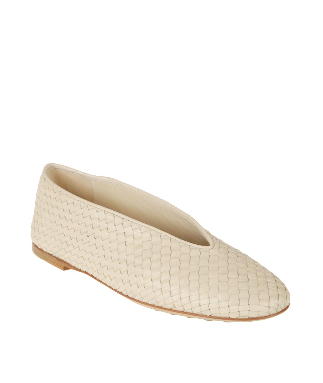 BOTTEGA VENETA Бежевые балетки, фото 2