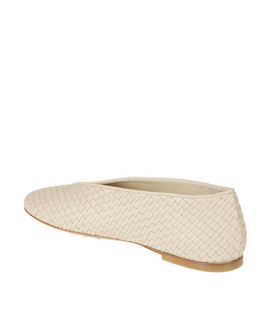 BOTTEGA VENETA Бежевые балетки, фото 3