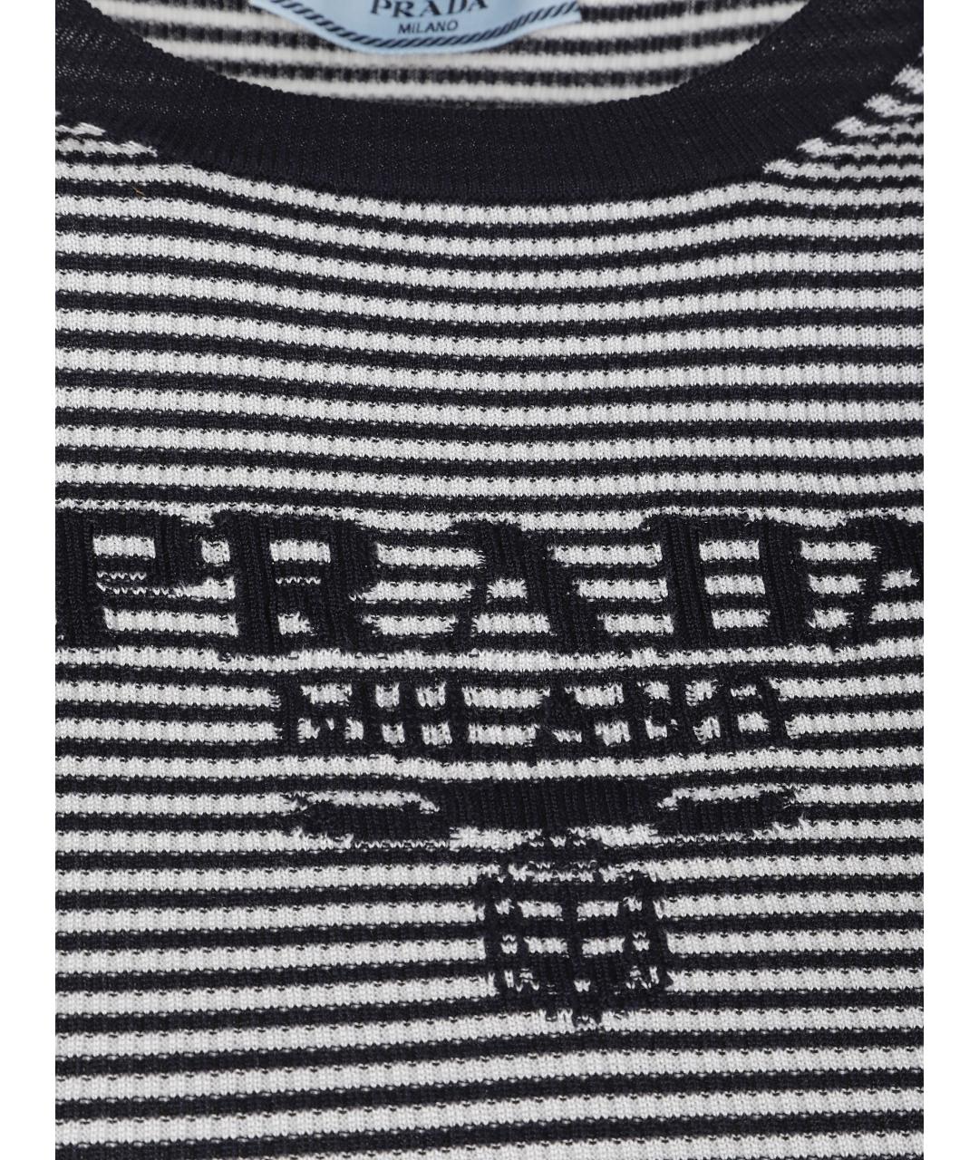 PRADA Синий джемпер / свитер, фото 2
