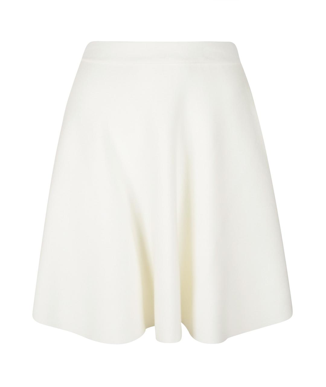 MAX MARA Белая юбка миди, фото 1